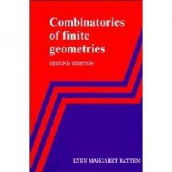 Ingles otros  combinatorics finite geometries 2ed hb  cambridge