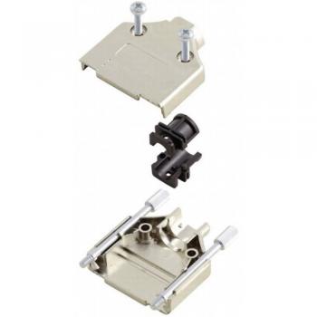 9-Pin D-SUB Housing, Metallised Plastic