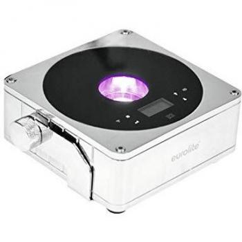 EUROLITE LED-Scheinwerfer IP Flat Light 1, chrom, Akku, 15 W, RGBW