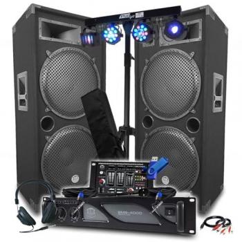 Pack Sono Événementiel 4000W avec Table de Mix