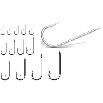 VMC 9746PS Haken für Angeln – 1000‑Pack, grau