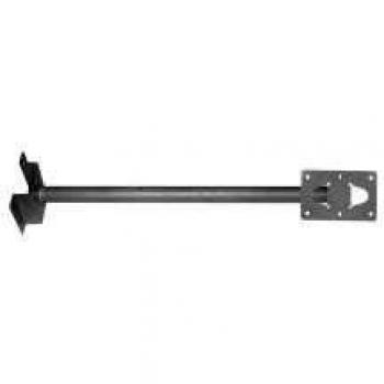 Soporte de pared para pantalla plana (75 kg, Plata)