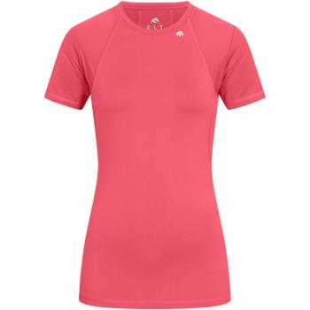 E.L.T Damen Sportshirt Helsinki Kurzarm XXL Hibiskus