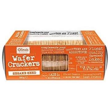 Olina's 100g Sesame Crisp Wafers