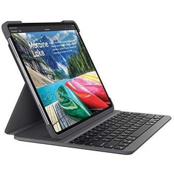 Logitech Slim Folio Pro iPad Case with 14 iOS Shortcuts