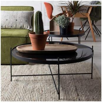 Zuiver Mueble Auxiliar Negro Talla L