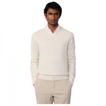 Maglione con Scollo A V Uomo Off White 3XL