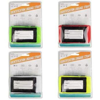 PackSafe Luggage Strip with Quick-Release ID Tag – Backpack Accessory