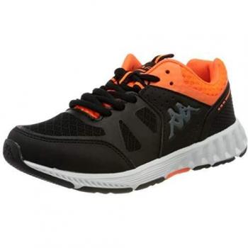 Black/Orange Kappa Birdy 2 Kids Track