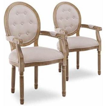 Fauteuils Louis XVI Capitonnés
