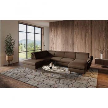 Calypso U-Form Wohnlandschaft mit motorischer Relaxfunktion