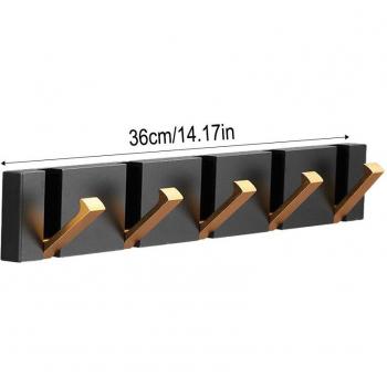 Aluminum No-Drill Wall-Mounted Jacket Organizer