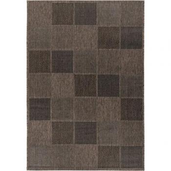 Kayoom Teppich Grau/Braun, 100 % Polypropylen – 230 × 160 cm (LxB)