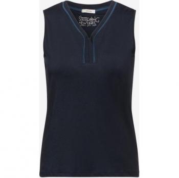 Cecil Sportliches Tanktop mit Paspel