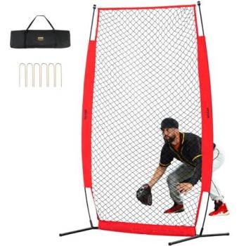 VEVOR I-Type Outdoor Baseball Slagscherm – Veiligheidsnet, Draagbaar