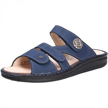 Finn Comfort Pantolette Blau Regular Fit