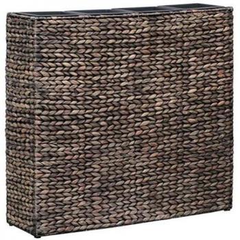 Sonata Garden Raised Bed with 4 Pots Water Hyacinth Brown