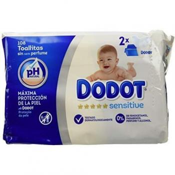 Dodot Toalline umide delicate confezionata in coppia, totale 108 unità
