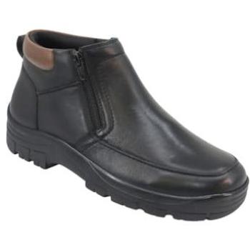 Pegasus Men's Soft‑Padded Ankle Waterproof Boot – Black, Size 10