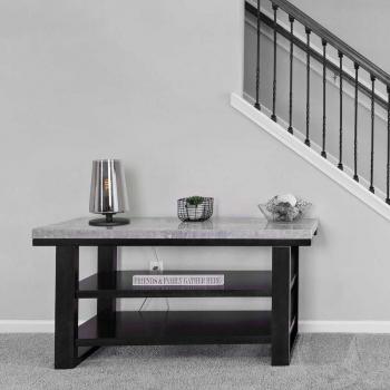 Lámpara de mesa negra Ancilla 14,5 cm E27 Steinhauer