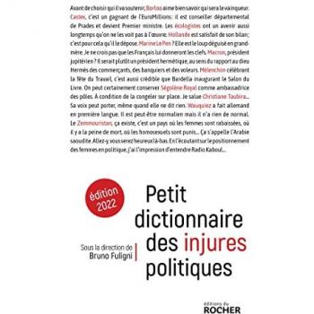 Petit dictionnaire des injures politiques