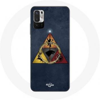 Coque Xiaomi Redmi Note 10 5G Juego de Tronos S8 Logo Triangular Baratheon