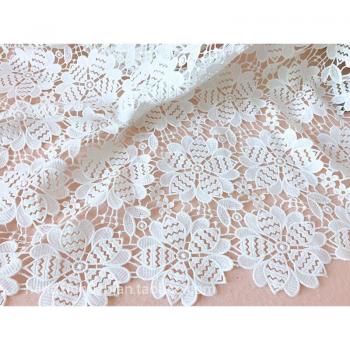 Mariée Élégante 130 CM : Robe, Voile, Appliques & Patch en Dentelle