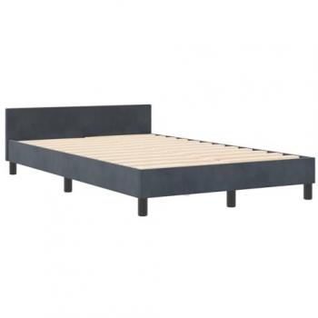 Estructura cama gris oscuro 120 cm x 200 cm