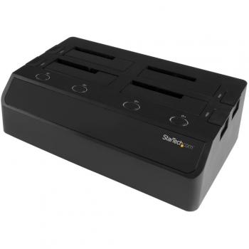 StarTech 4-Bay HDD Docking Station for 2.5/3.5 SSDs and HDDs