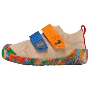 Affenzahn Unisex Baby‑Barfußschuh WALKY – Beige, 20.0