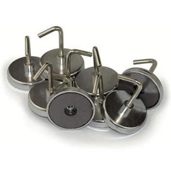 SINTRON 10 Round Magnets with Hooks