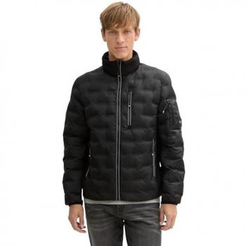 Tom Tailor Leichtsteppjacke für Herren in Schwarz XL