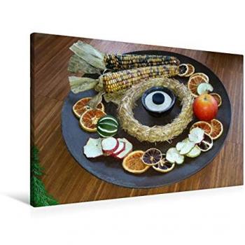 Ernteglück Leinwand 90x60 cm – Herbstfest & Erntedank