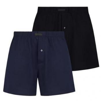 Bruno Banani Weiter Boxer Loose Fit (2er Pack) mit Knopfleiste