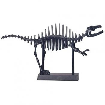 T-Rex Fossil Dekofigur 62 cm in Schwarz von FineBuy