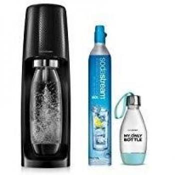 Pack Sodastream Spirit Noir + Bouteille Petite 0.5L