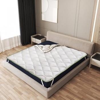 White Stone Surmatelas 140x190 cm avec Élastiques et Technologie Cooler