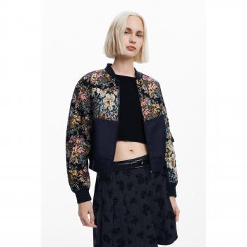 Chaqueta de lana Desigual para mujer en negro M