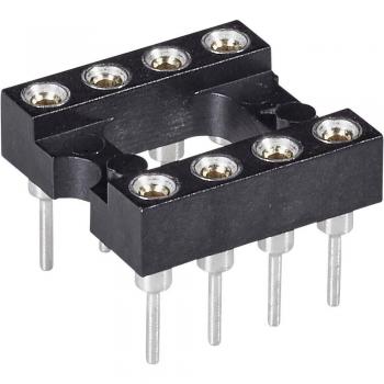 7.62mm Pitch IC Socket with 8 Pins