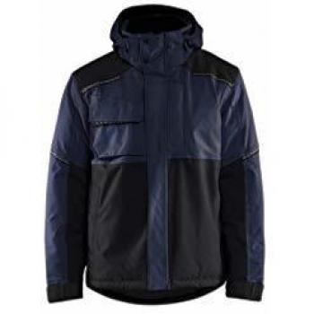 Chaqueta de Laboratorio Invernal BLAKLADER 4881 (Azul Oscuro/Negro) 4XL