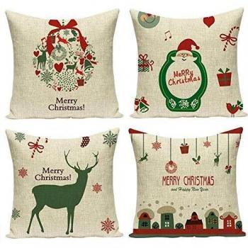 Christmas Sofa Cushion Covers 18x18