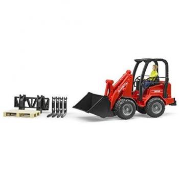 BRUDER Ruspa Schaffer con figura