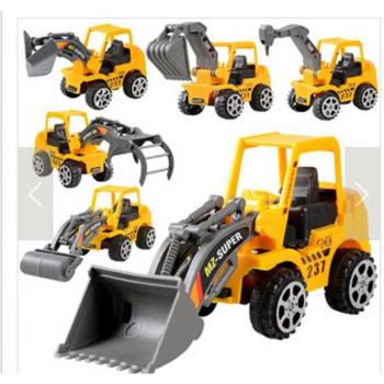 Juguete Industrial IFA 40JC – Coche y Excavadora