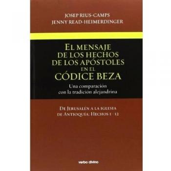 1.mensaje Hechos Apostoles en Codice Beza.(Estudios Biblicos)