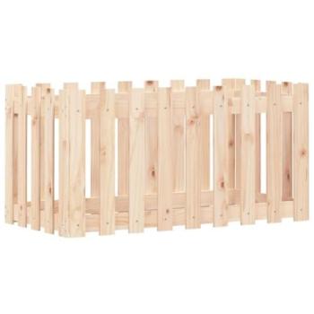 Jardinière en pin massif, lit surélevé – 100 x 50 x 50 cm – Design moderne