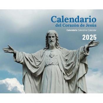 Calendario pared con faldillas sagrado corazón 202.