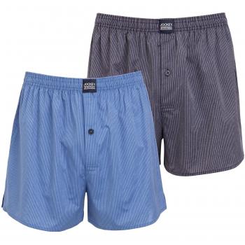Jockey Everyday Striped Boxer Woven 2-Pack