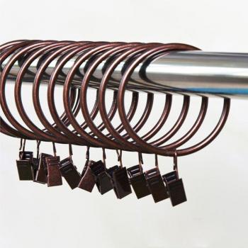 10Pcs Rustproof Shower Curtain Rings