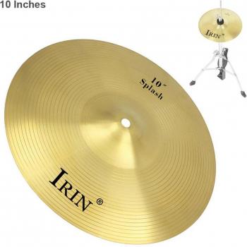 Cymbale de percussion 10 pouces en laiton pour débutants