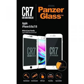 PANZER GLASS Logo Panzerglass White Cr7 Iphone 8